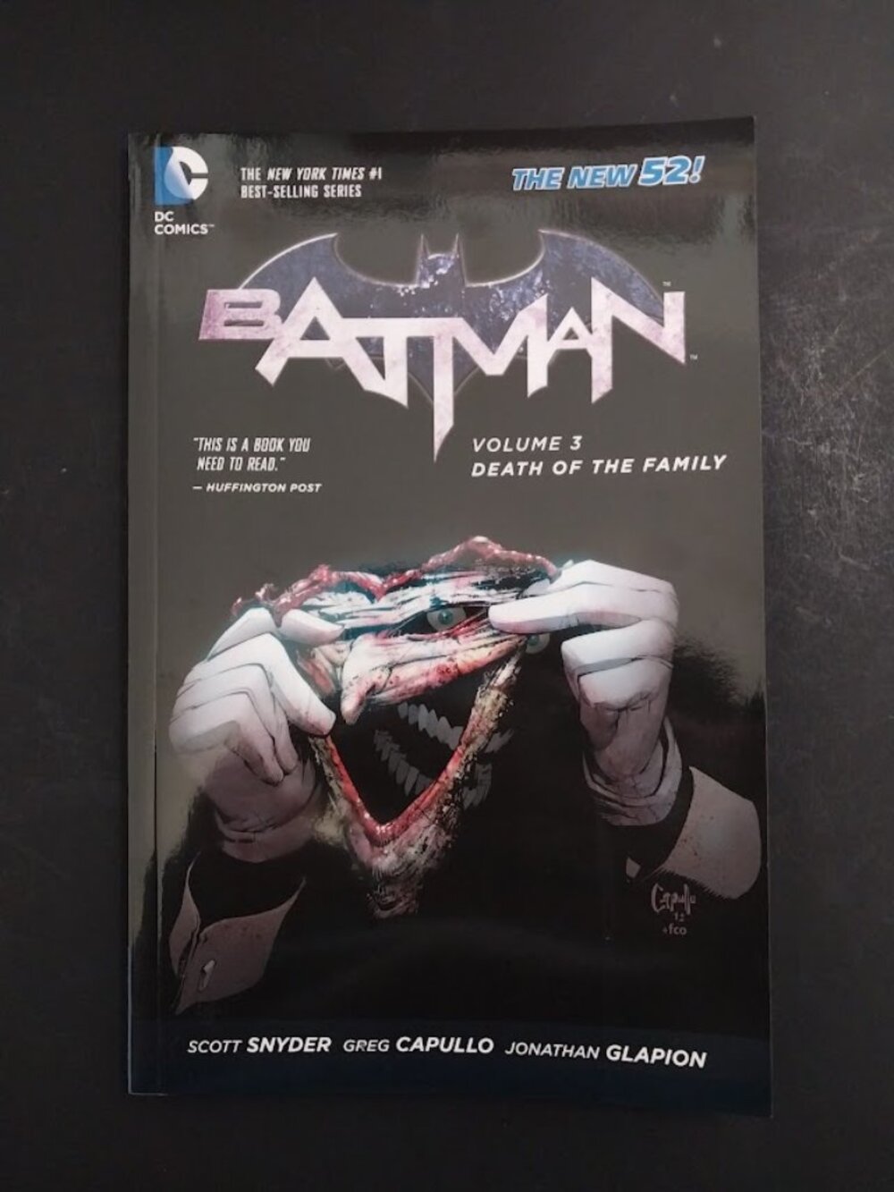 DC Comic: Batman Death of the Family Volume #3